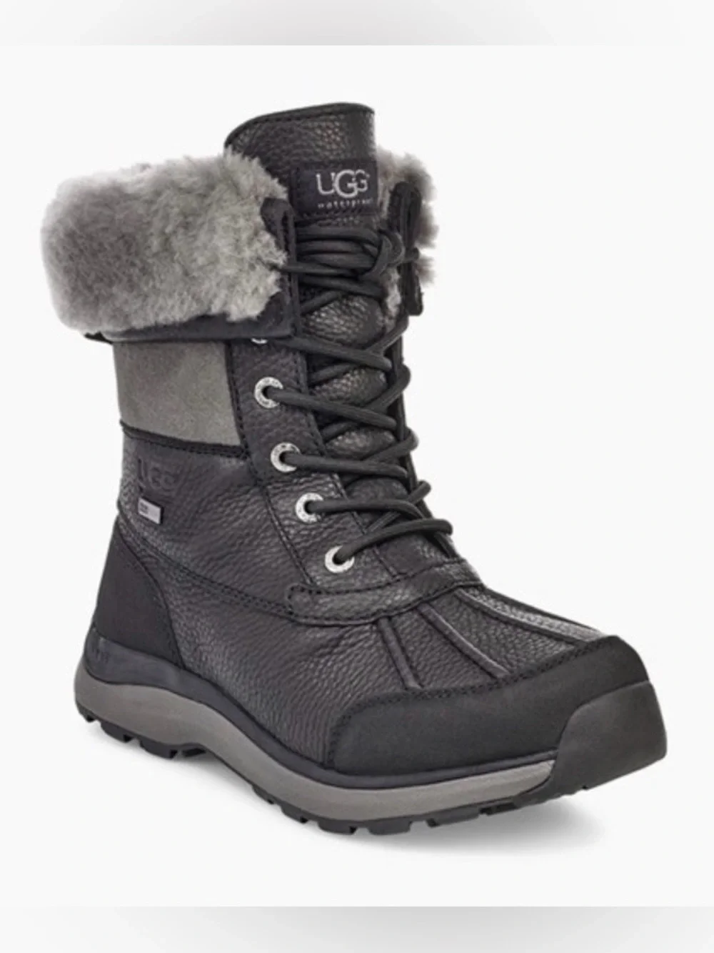UGG Women’s Adirondack lll Waterproof Leather Winter Boots Size 8.5